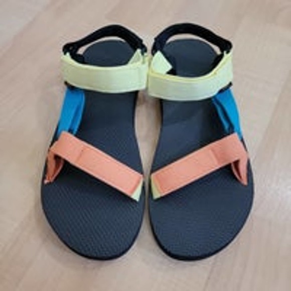 NWOT Teva Original universal sandals in retro multi Sz 12 main image 5